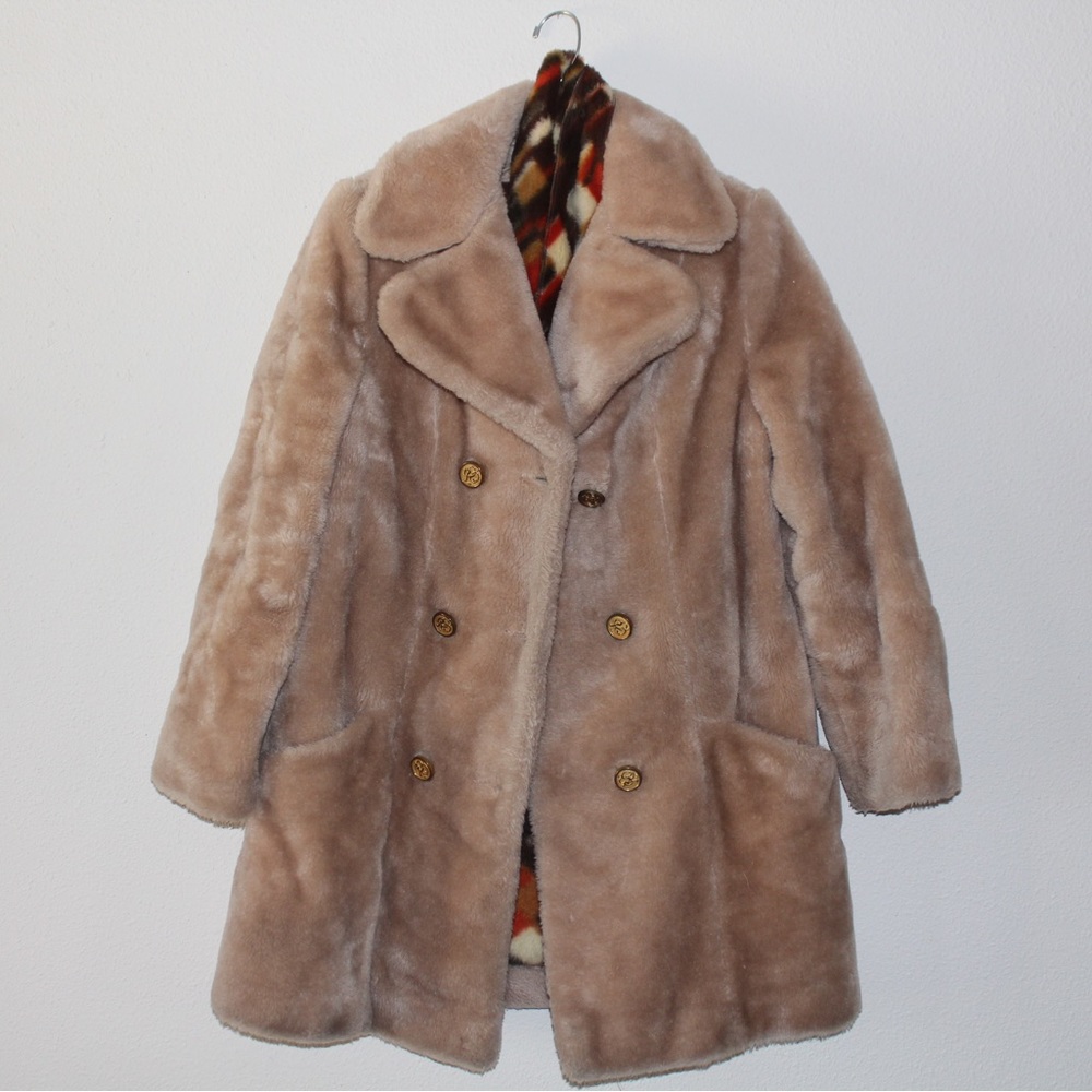 Vintage Sears Faux Fur Jacket